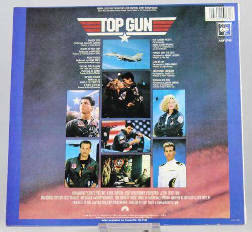 Top Gun - Soundtrack - LP - A treasure from 1986! - Bid now!!
