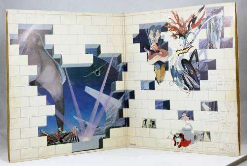 Pink Floyd -  4 LP's - Treasures from 1973 to 1988 - Bid now!!