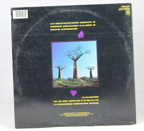 Pink Floyd -  4 LP's - Treasures from 1973 to 1988 - Bid now!!