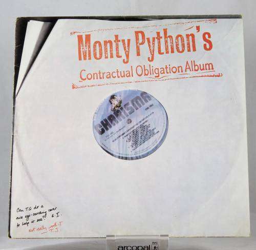 Monty Python's - Contractual obligation & Holy grail - 2 LP's - Treasures from 1980  - Bid now!!