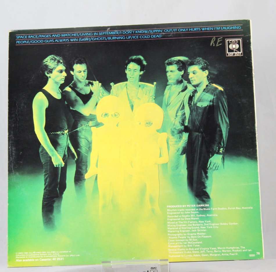 Mi-Sex - Space race - LP - A treasure from 1980 - Bid now!!