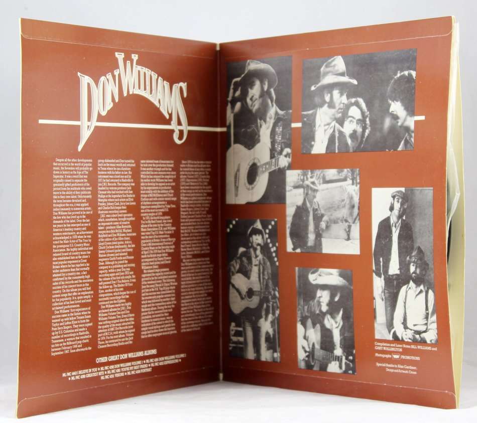 Don Williams - Best off/Portrait/Especialy for you - Treasures from 1980 to 1981 - Bid now!!