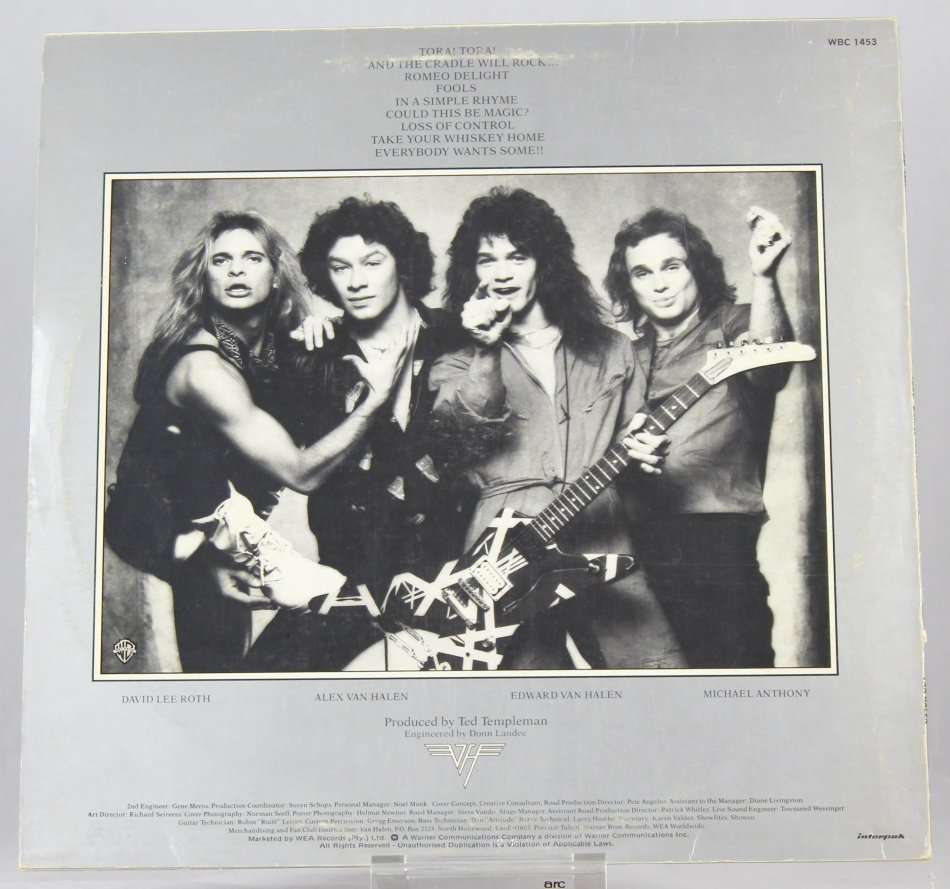 Van Halen - Van Halen/Woman and children first/OU812 - Treasures from 1979 to 1988 - Bid now!!