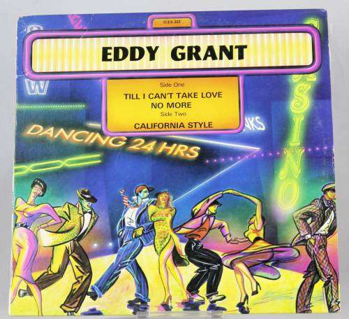 Eddy Grant - Till I can't take love no more - 12" Single - A treasure from 1983 - Bid now!!