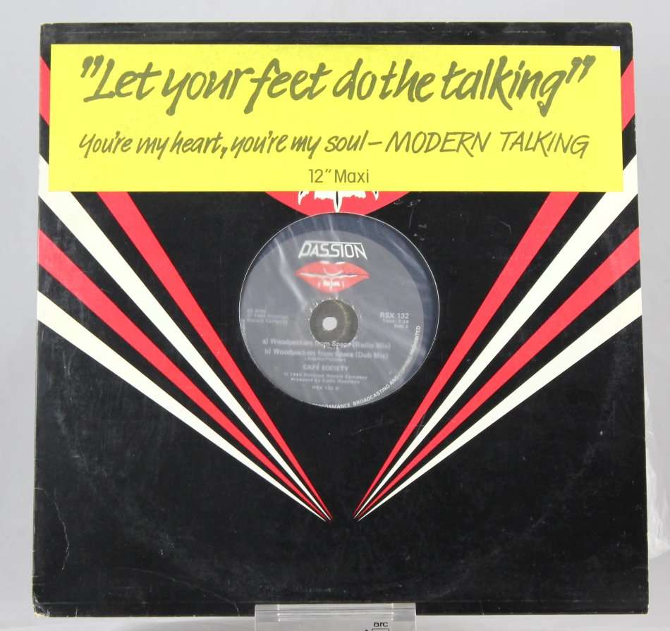 Cafe Society - Woodpeckers from space - 12" Single - A treasure - Bid now!!