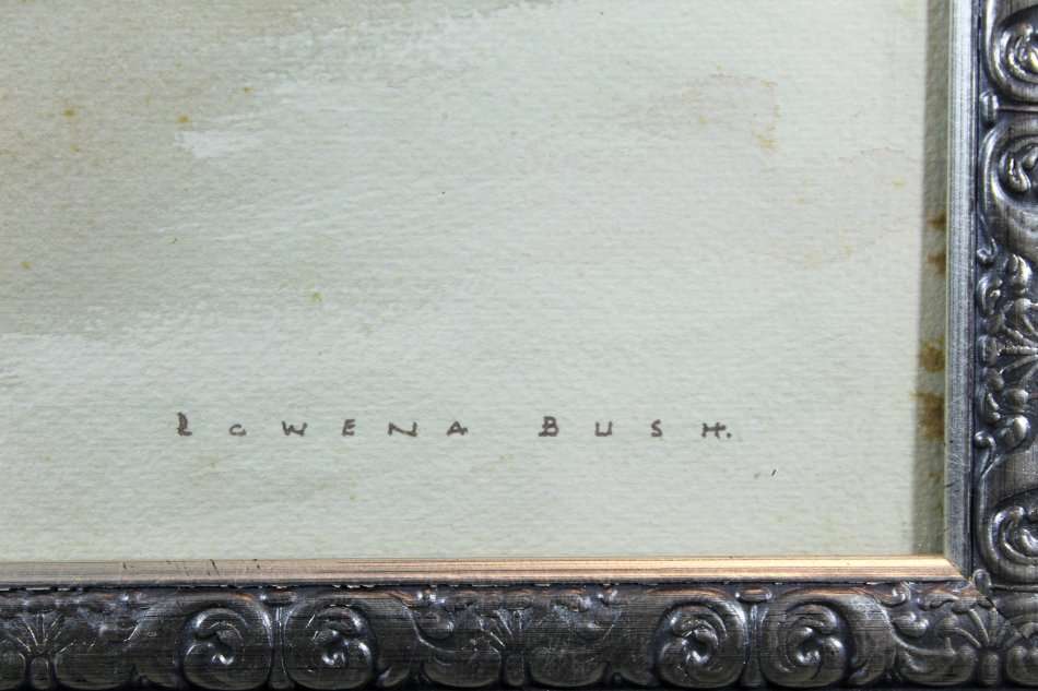 Rowena Bush - Still life - Magnificent frame! - A beautiful painting! - Bid now!!