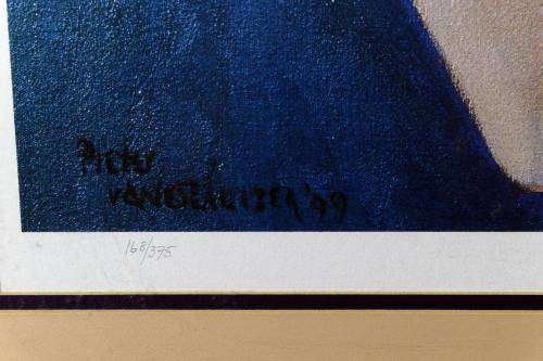 Pieter van der Westhuizen - Three ladies -  A stunning limited edition print - Bid now!