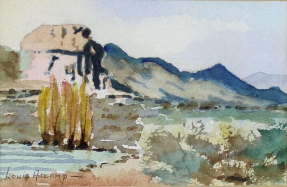 Louis Aucamp - Landscape - A beautiful little treasure! - Bid now!!