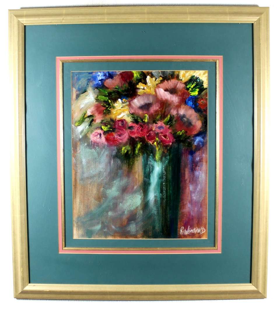 R Lombard - Abstract still life - A stunner at a giveaway price, bid now!!