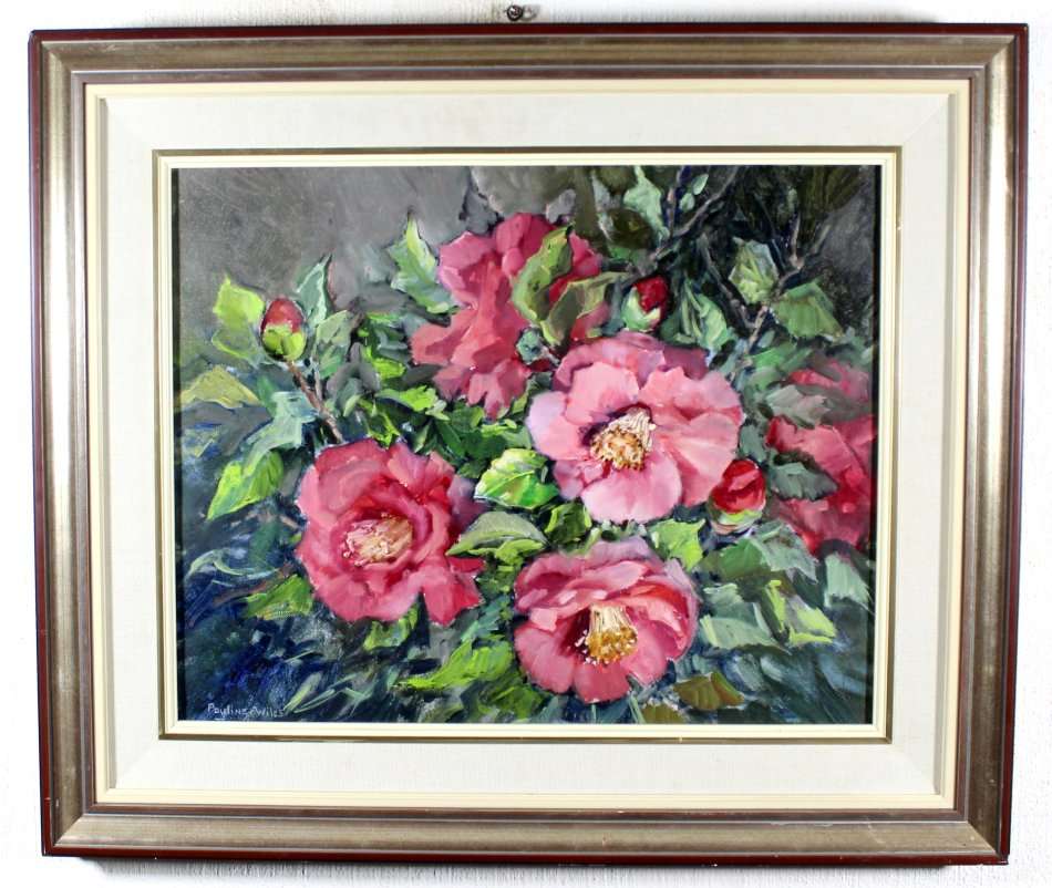 Pauline Wiles - Still life flowers - A stunner at a giveaway price, bid now!!