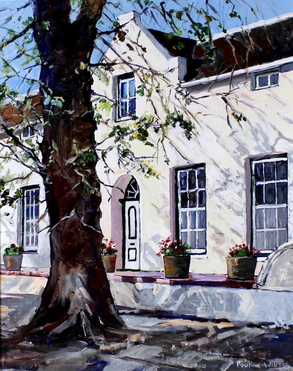 Pauline Wiles - Cape Dutch homestead - A stunner at a giveaway price, bid now!!