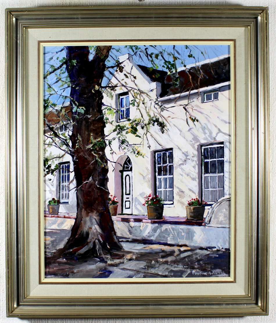 Pauline Wiles - Cape Dutch homestead - A stunner at a giveaway price, bid now!!