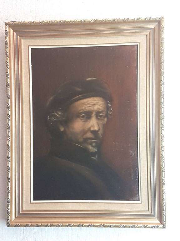 Wilhelm Ploner - Portrait of an old man - A stunning oil painting!! Bid now!