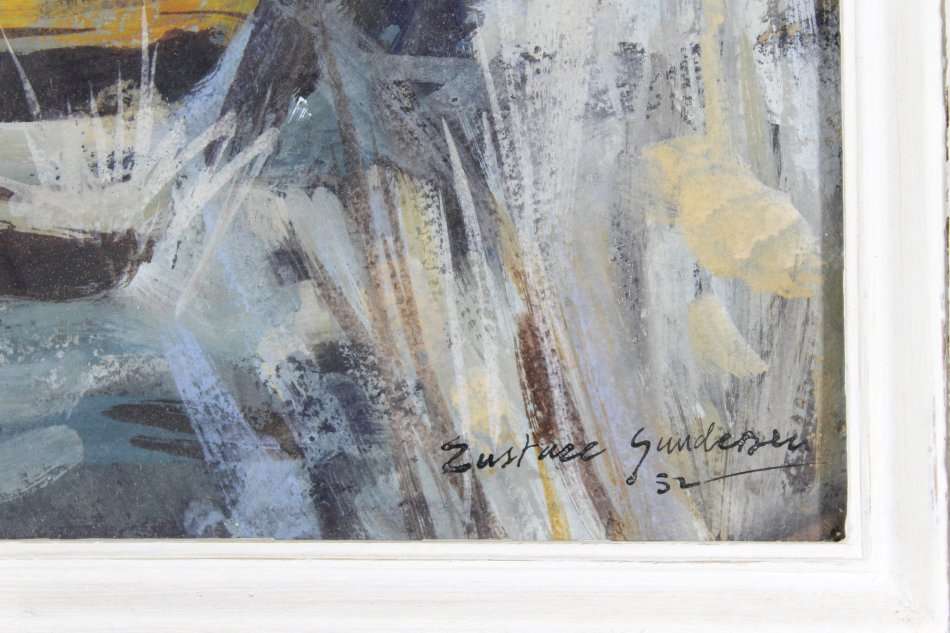 Eustace Gunderson - River scene - A beautiful work!!