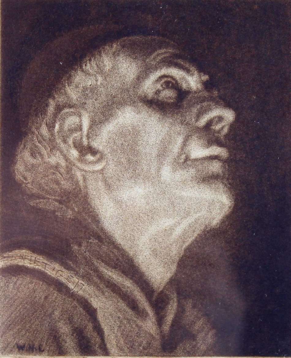 WH Coetzer - The Prayer - A stunning engraving!! - Investment art! - Bid now!!