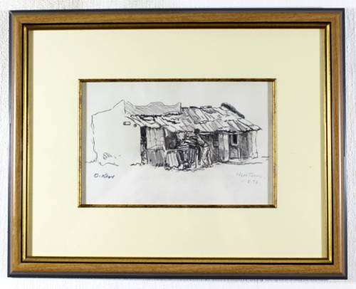 Otto Klar - Newtown - A stunning piece!! - Investment art! - Bid now!!