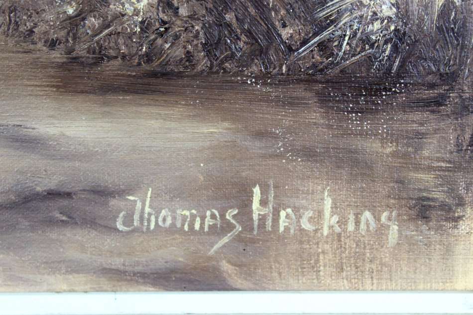 Thomas Hacking - River in a Landscape - Stunning!! - Bid now!