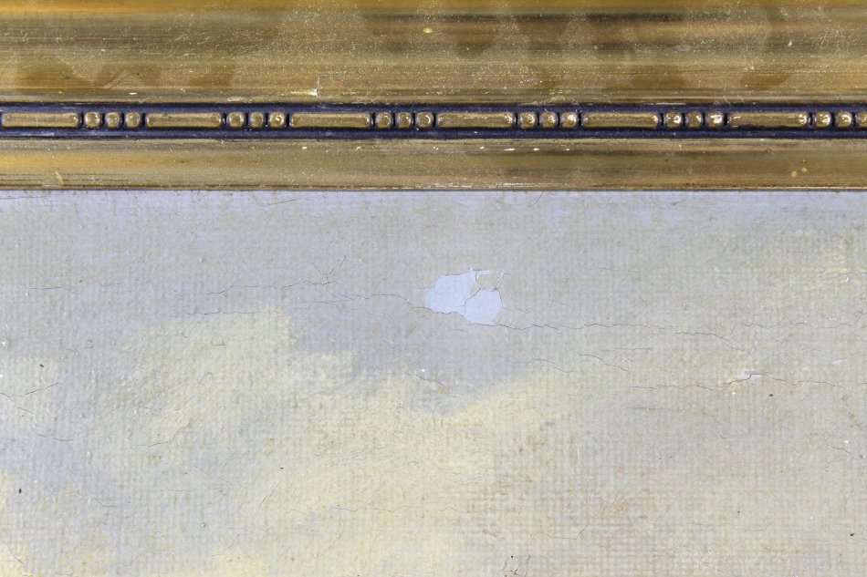 F Pohl - River stream in a landscape - A beautiful painting at a giveaway price, bid now!!