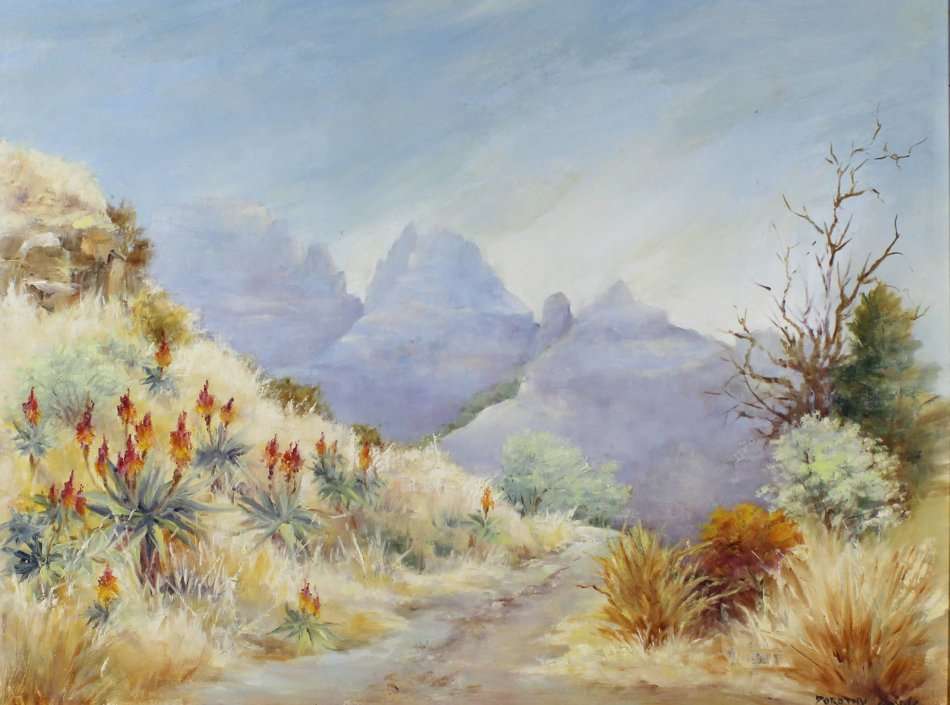 Dorothy Goyns - Dirt road in the mountains - Beautiful! Get it now!!