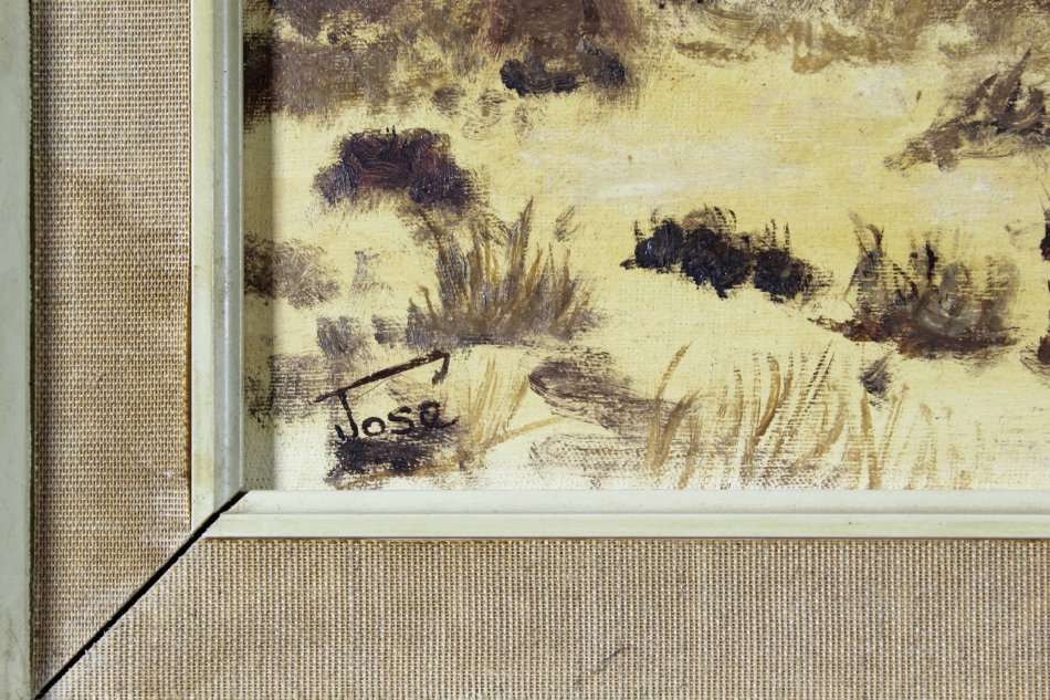 Jose - Cottages in Arniston - A beautiful oil painting! Get it now!!