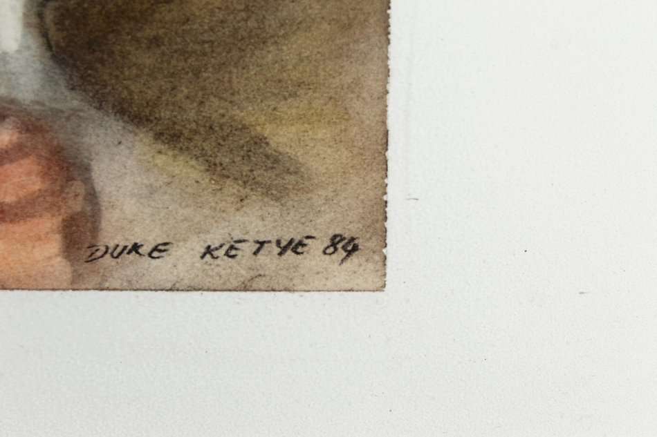 Duke Ketye - Revelers - Diptych - Beautiful!! - Bid now!