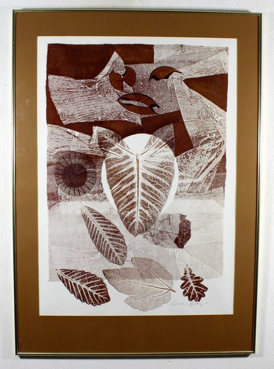 George Boys - Still Life Leaves - A beauty! - Bid now!