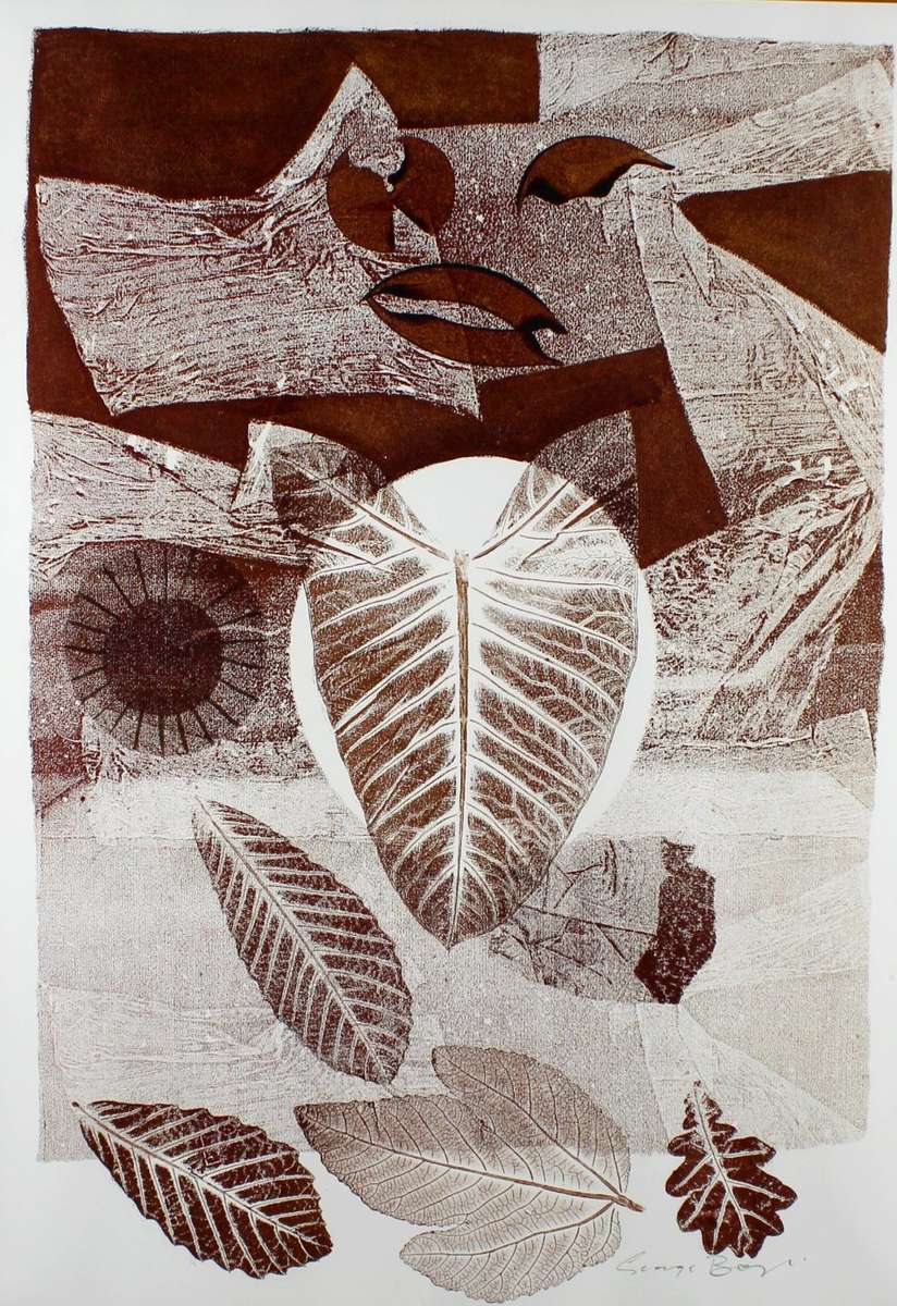 George Boys - Still Life Leaves - A beauty! - Bid now!