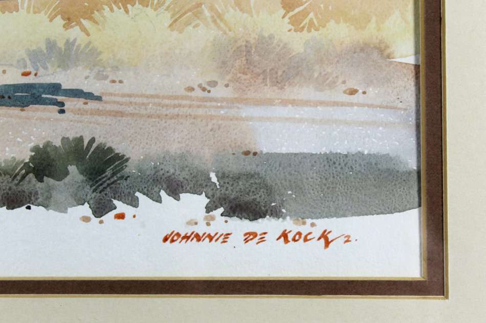 Johnnie de Kock - Donkey cart - A beautiful painting!! - Bid now!!