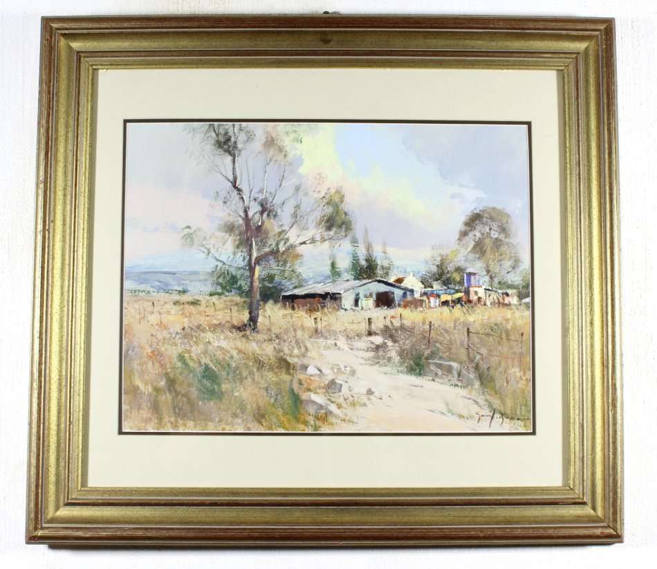 Gerrit Roon - Dirt road to the farmhouse - Investment art at its finest! - Bid now!!