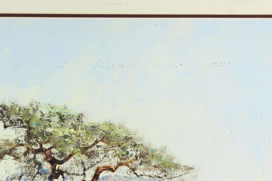 Gerrit Roon - Tree in a landscape - Beautiful art! - Bid now!!