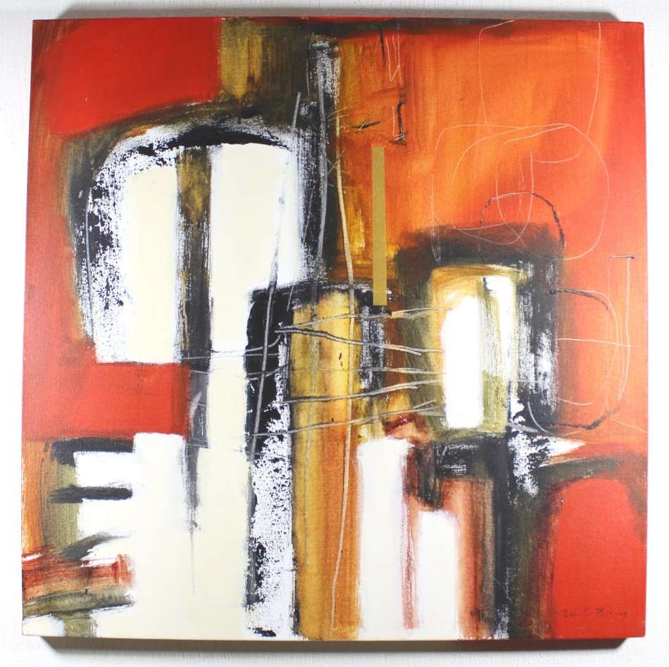 Natasha Barnes - Abstract - A stunner!! - Bid now!!