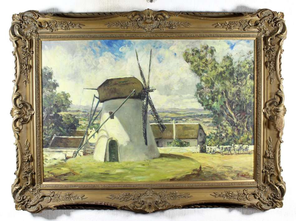Heinrich von Michaelis - Mosterts Mill - Stunning investment art! - Bid now! *Free courier!
