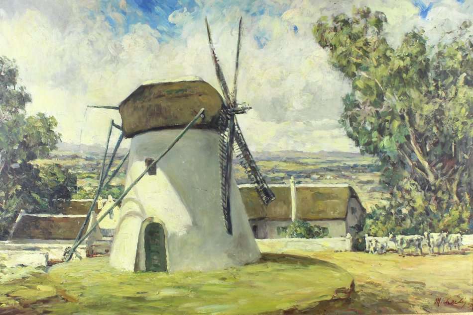 Heinrich von Michaelis - Mosterts Mill - Stunning investment art! - Bid now! *Free courier!