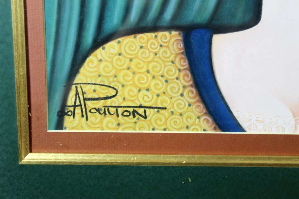 Annette Poulton - Three ladies - Beautiful!! - Bid now!