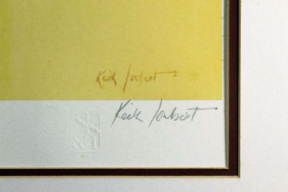 Keith Joubert - Limited edition lithoprint - The Gemsbuck - Low price! Bid now!