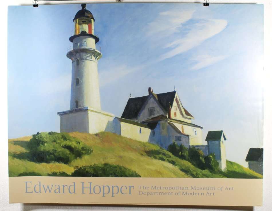 Poster - Edward Hopper - The lighthouse