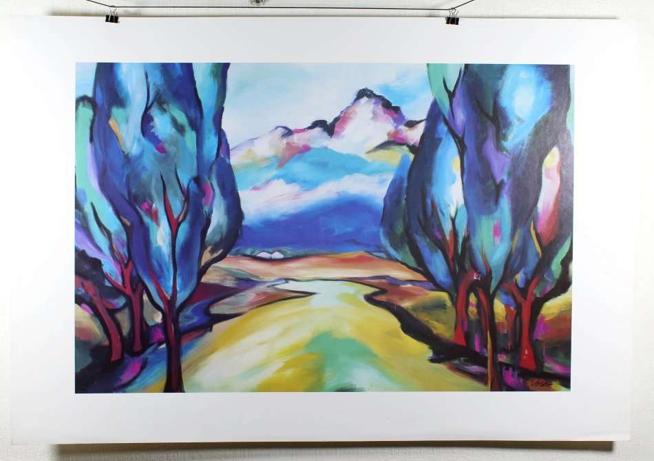 Poster - Voss - Abstract - Beautiful! - Bid now!!