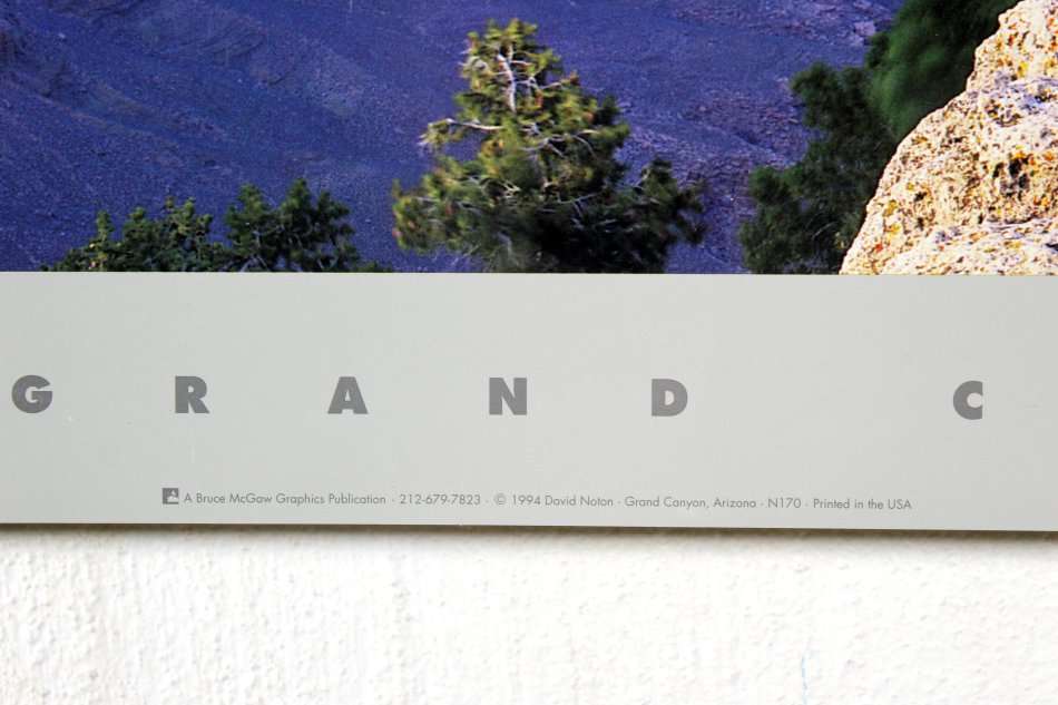 Poster - David Noton - Grand Canyon - Beautiful! - Bid now!!