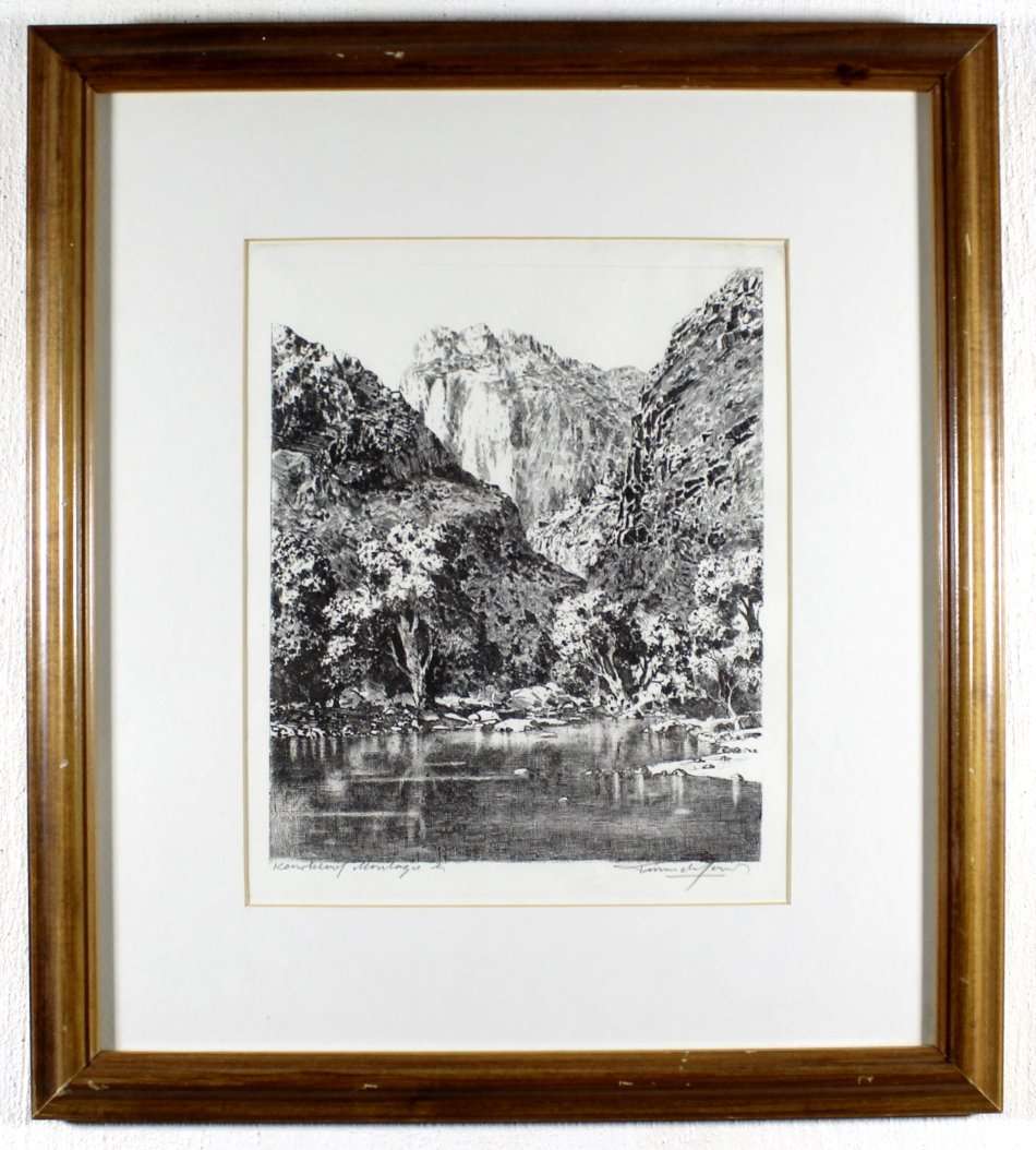 Thinus de Jongh - Keurkloof, Montagu - Magnificent art!! Bid now! *Free courier!