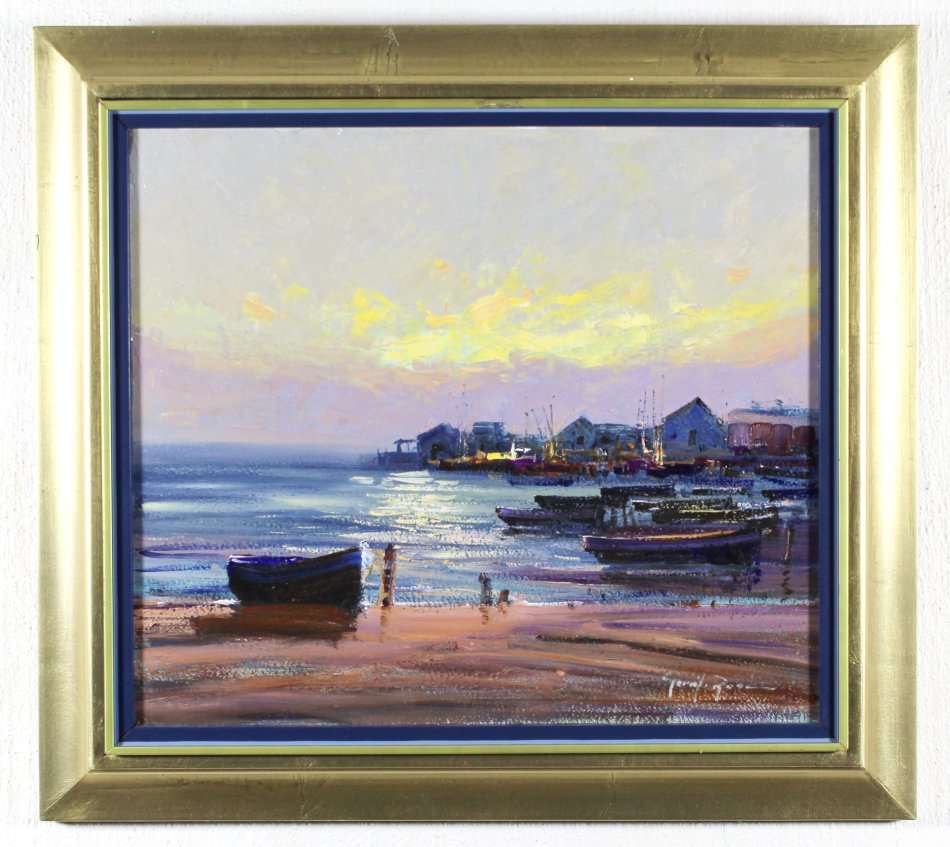 Gerrit Roon - Shipyard - Stunning!! - Investment art! - Bid now!!