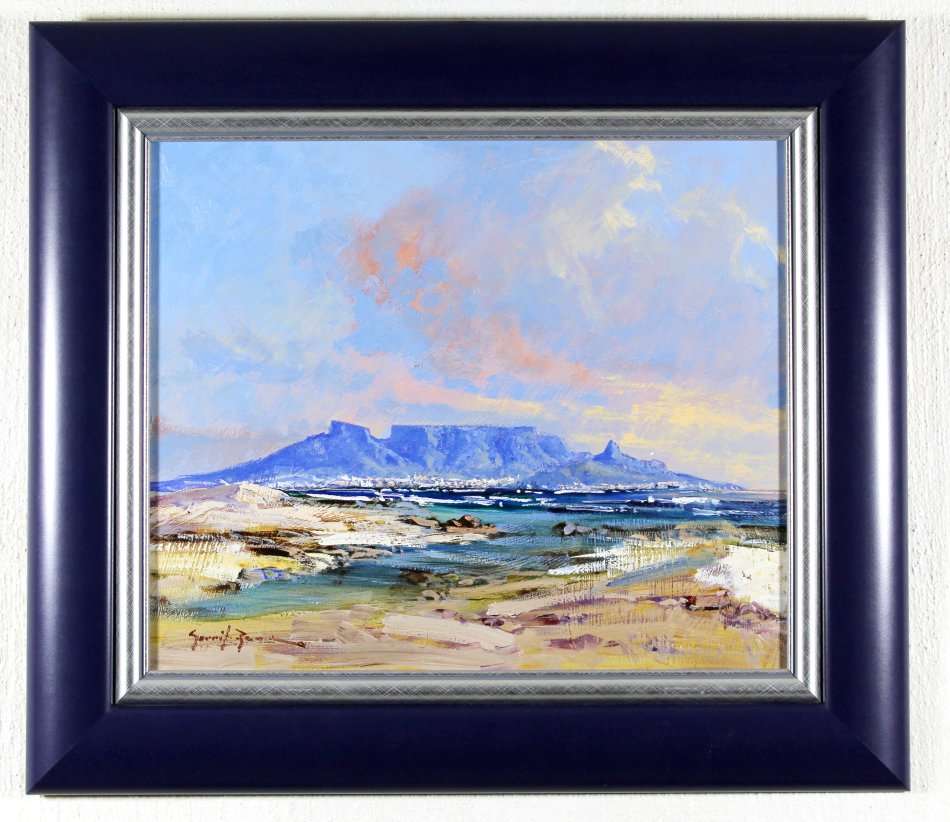 Gerrit Roon - Table Mountain - Stunning!! - Investment art! - Bid now!!