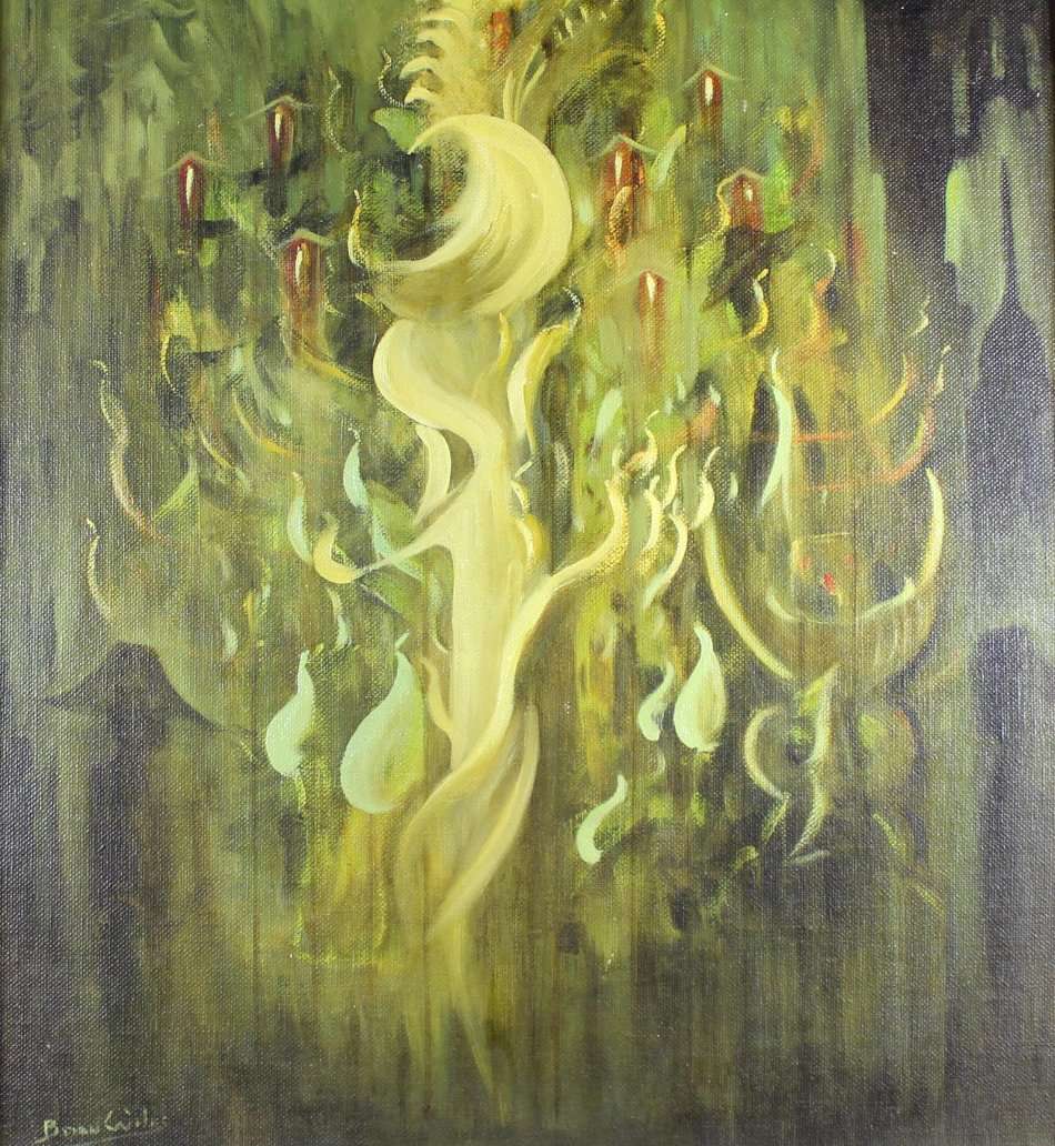 Brian Wiles - China Gate - Stunning art!! Bid now!!