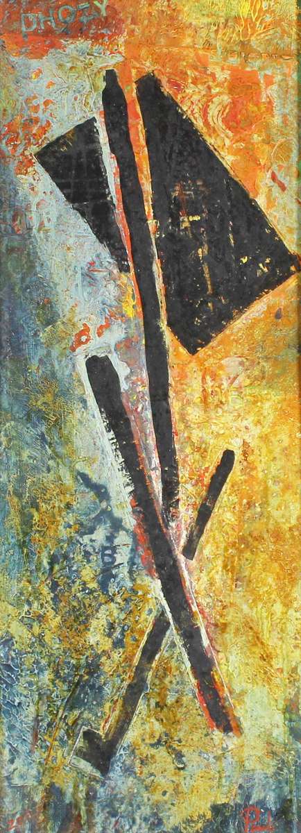 Paul Smit - Dhozy - Abstract - Stunning art!! Bid now!!