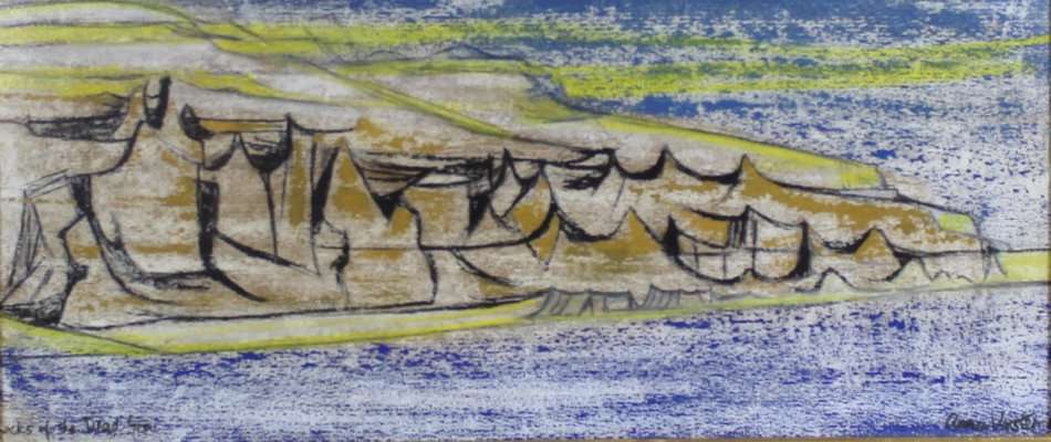 Anna Vorster - Rocks of the Dead sea - Magnificent! - Bid now! *Free courier!