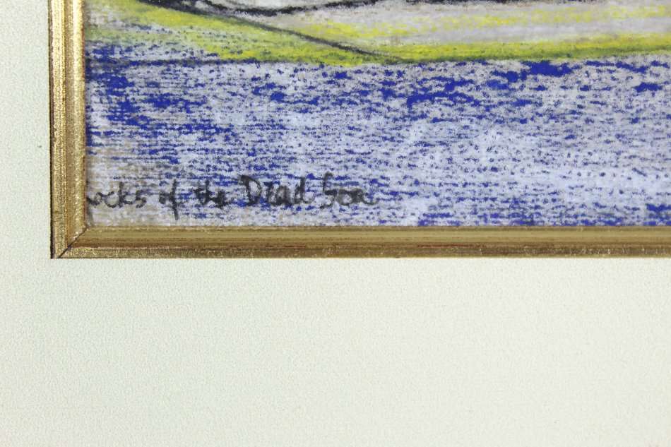 Anna Vorster - Rocks of the Dead sea - Magnificent! - Bid now! *Free courier!