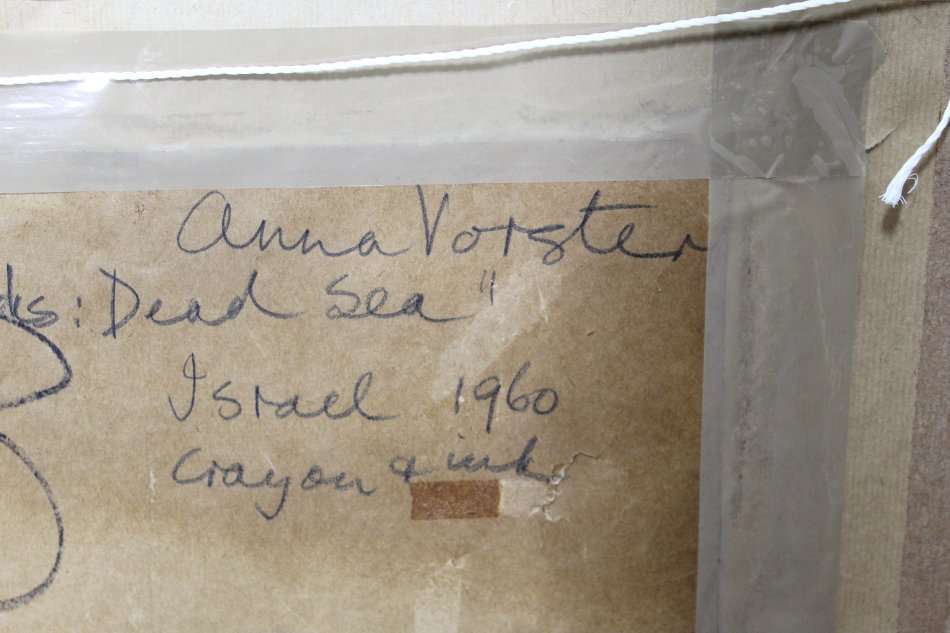Anna Vorster - Rocks of the Dead sea - Magnificent! - Bid now! *Free courier!
