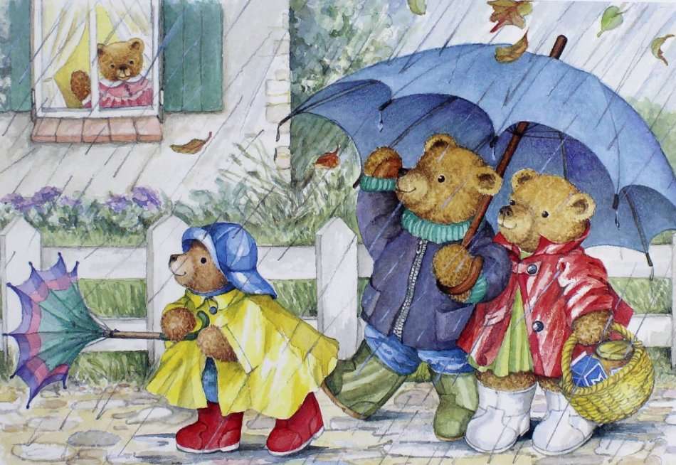 Bear family - Lovely!! - Low price! - Bid now!!