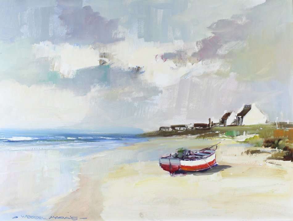 Wessel Marais - Seascape - Investment art! - Stunning work! - Bid now!