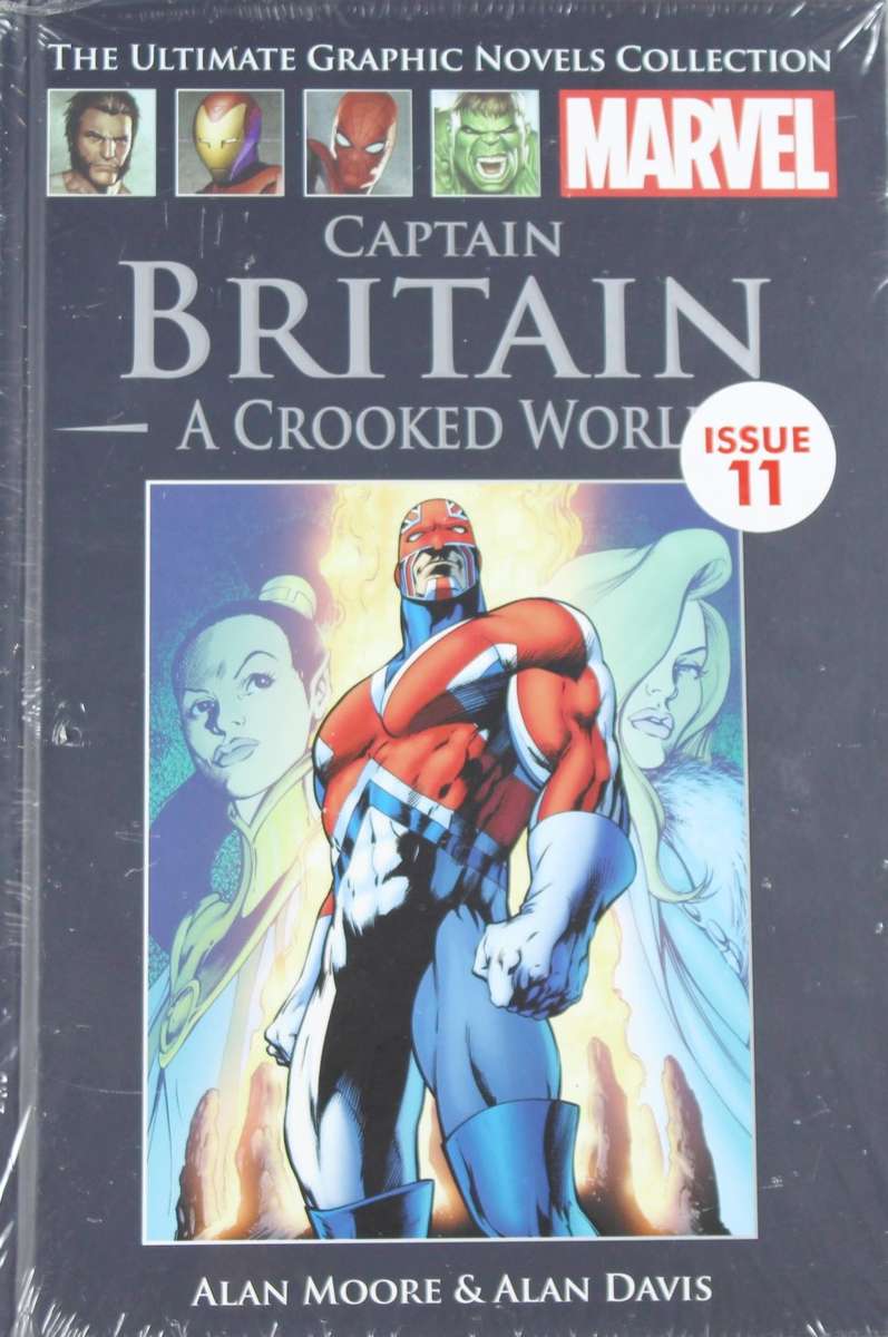 Marvel Ultimate Graphic Novel - Captain Britain - A Crooked World - Book #43 - Bid Now!