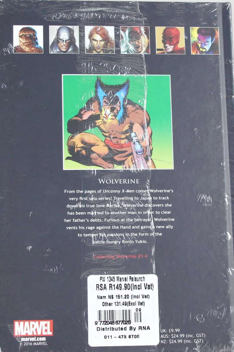 Marvel Ultimate Graphic Novel - Wolverine - Book #44 - Bid Now!